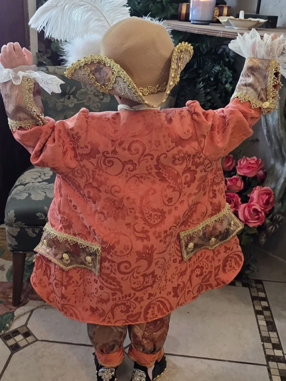 Boys Size 5-6 Versailles inspired Costume